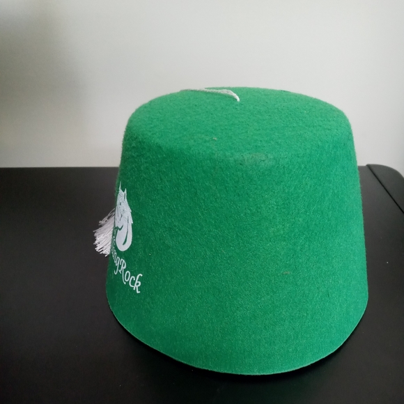 Friends of Rolling Rock Beer Hat Fez Saint Patrick's Day Shriner Celebration EUC - Picture 4 of 10